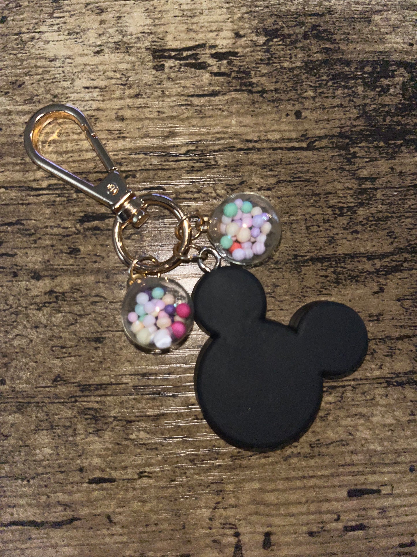 Disney Mickey head keychains