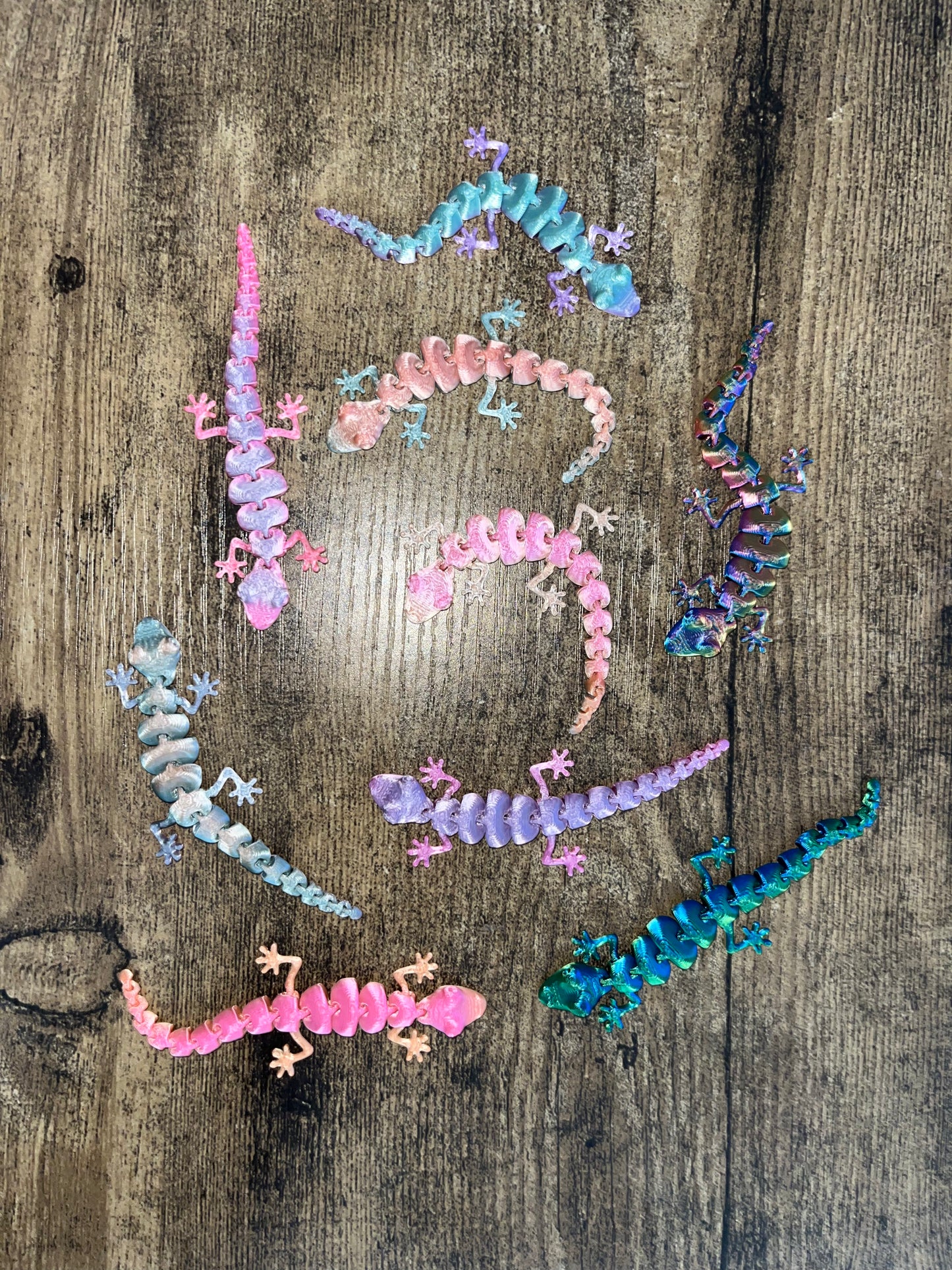 3-D baby lizards 🦎