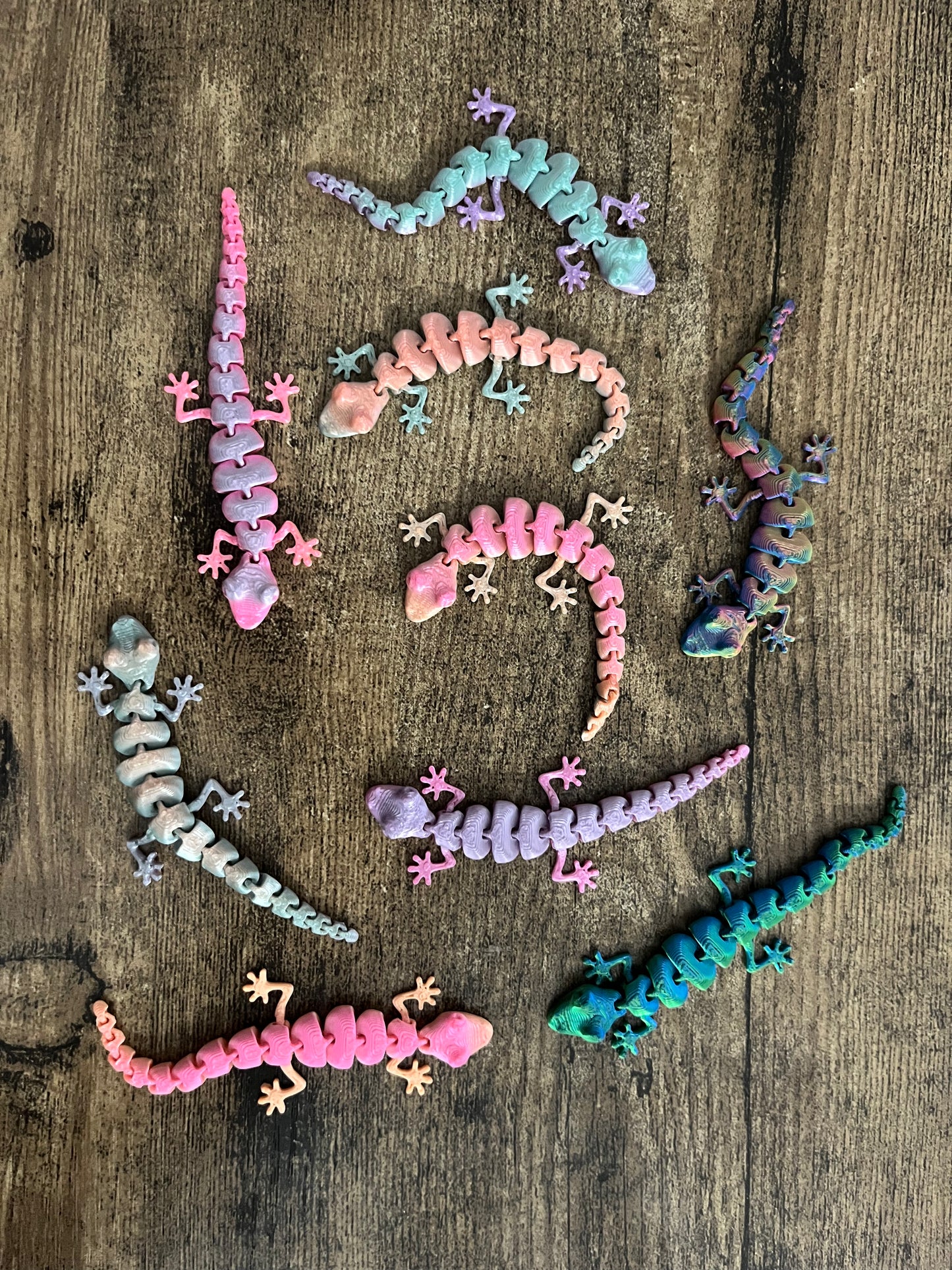 3-D baby lizards 🦎