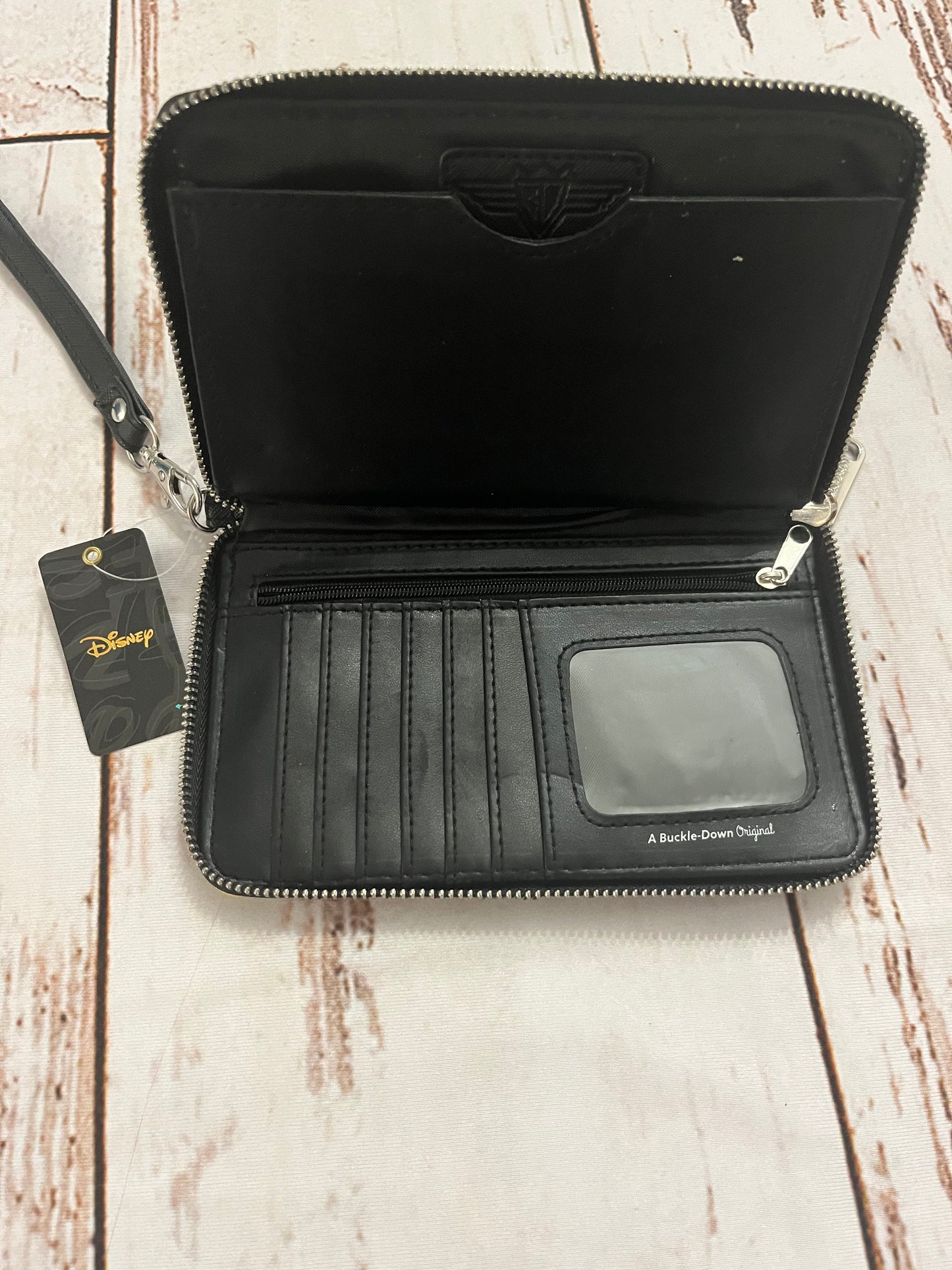 Cinderella wrap around wallet wristlet