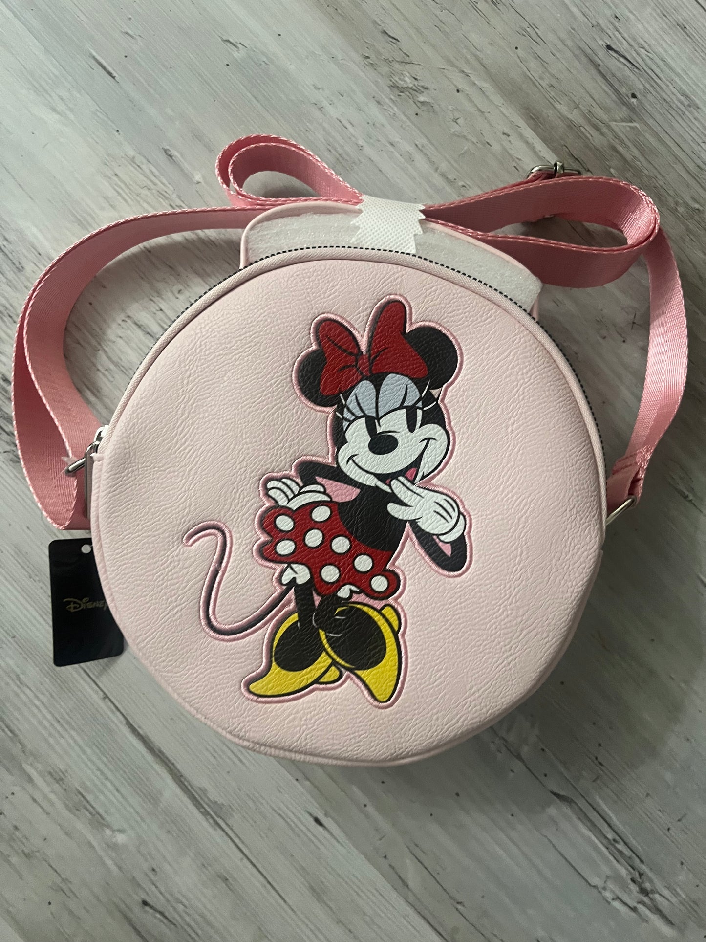 Pink Minnie Disney crossbody bag