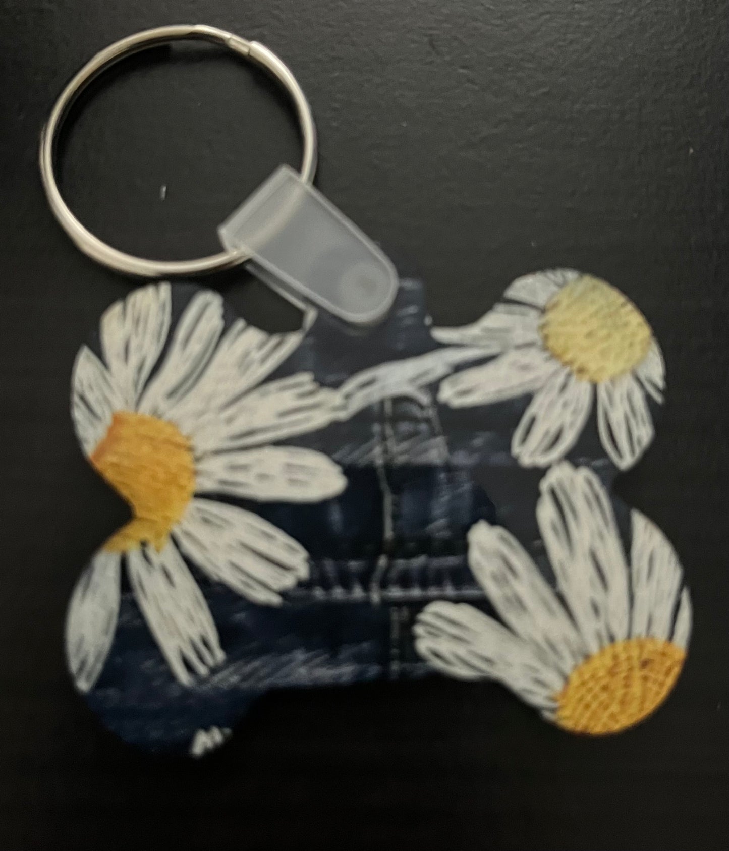 Double sided sublimation keychains