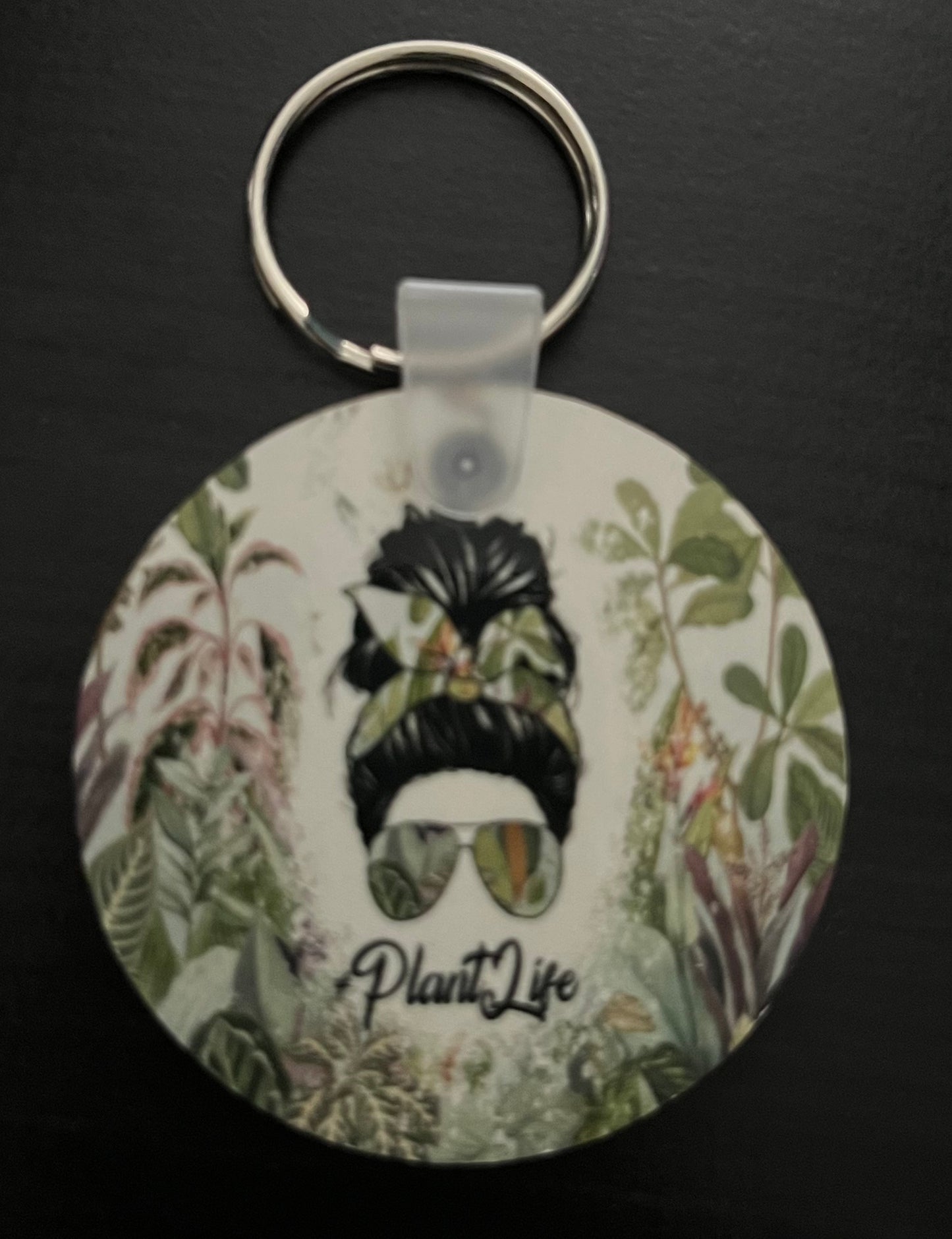 Double sided sublimation keychains