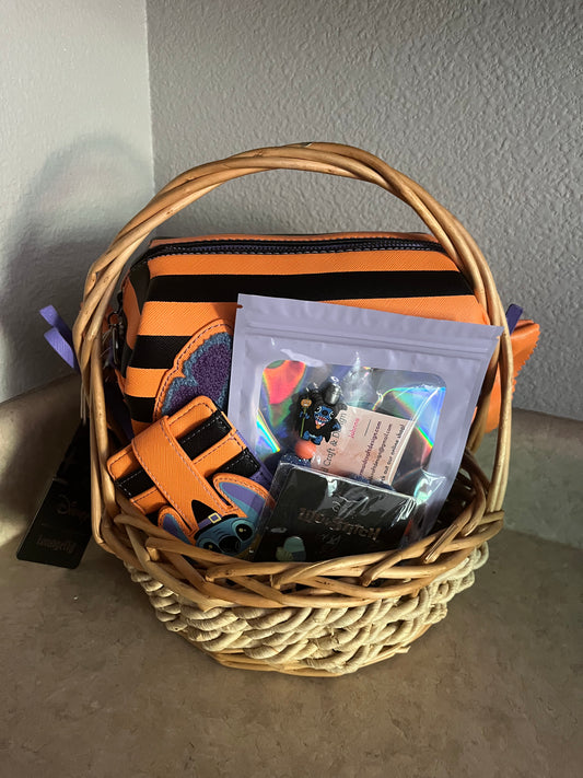 Stitch Halloween basket