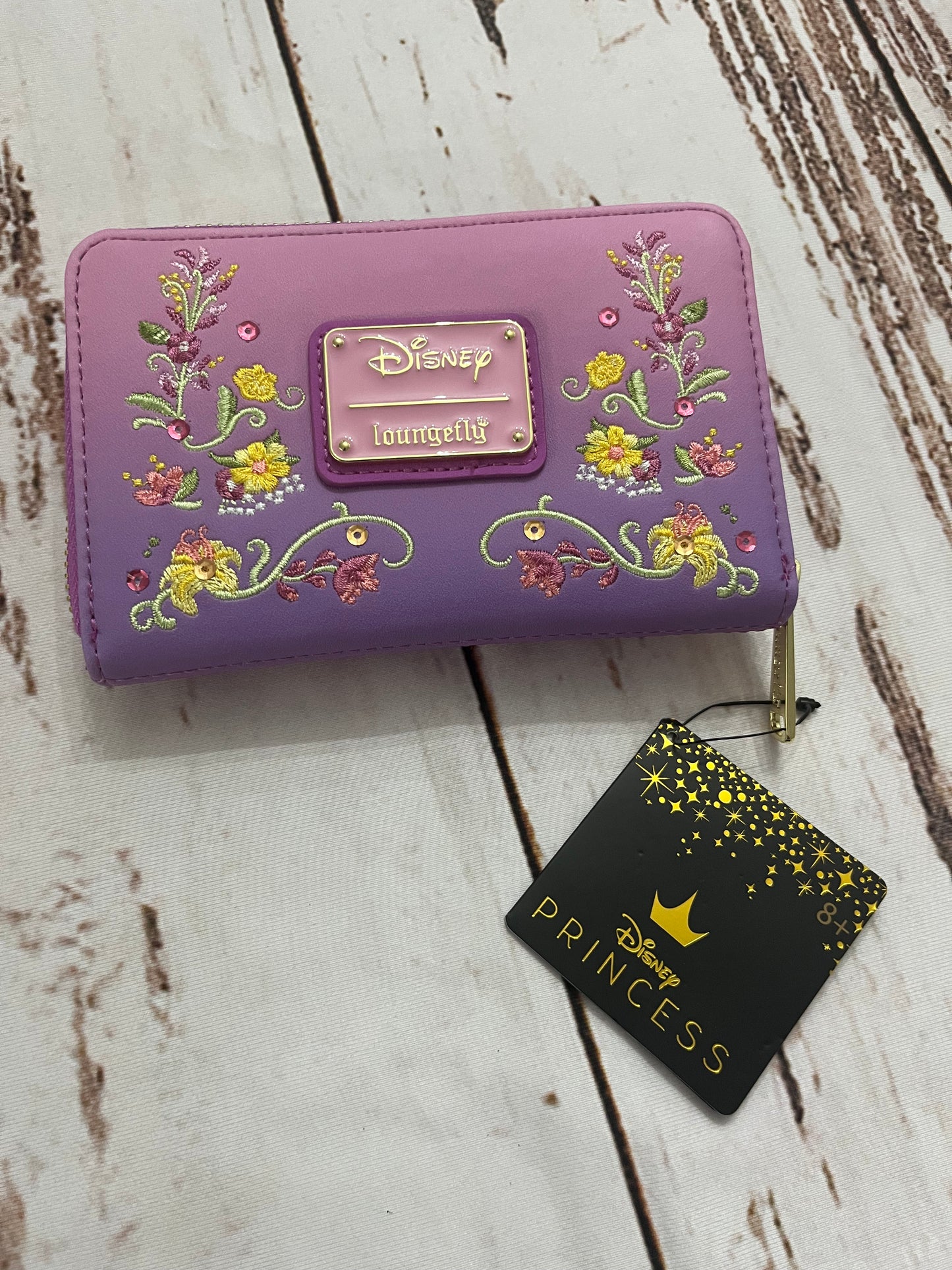 Rapunzel around wallet