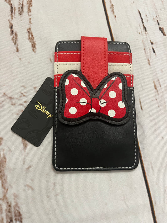 Minnie Mouse bow ID card holder